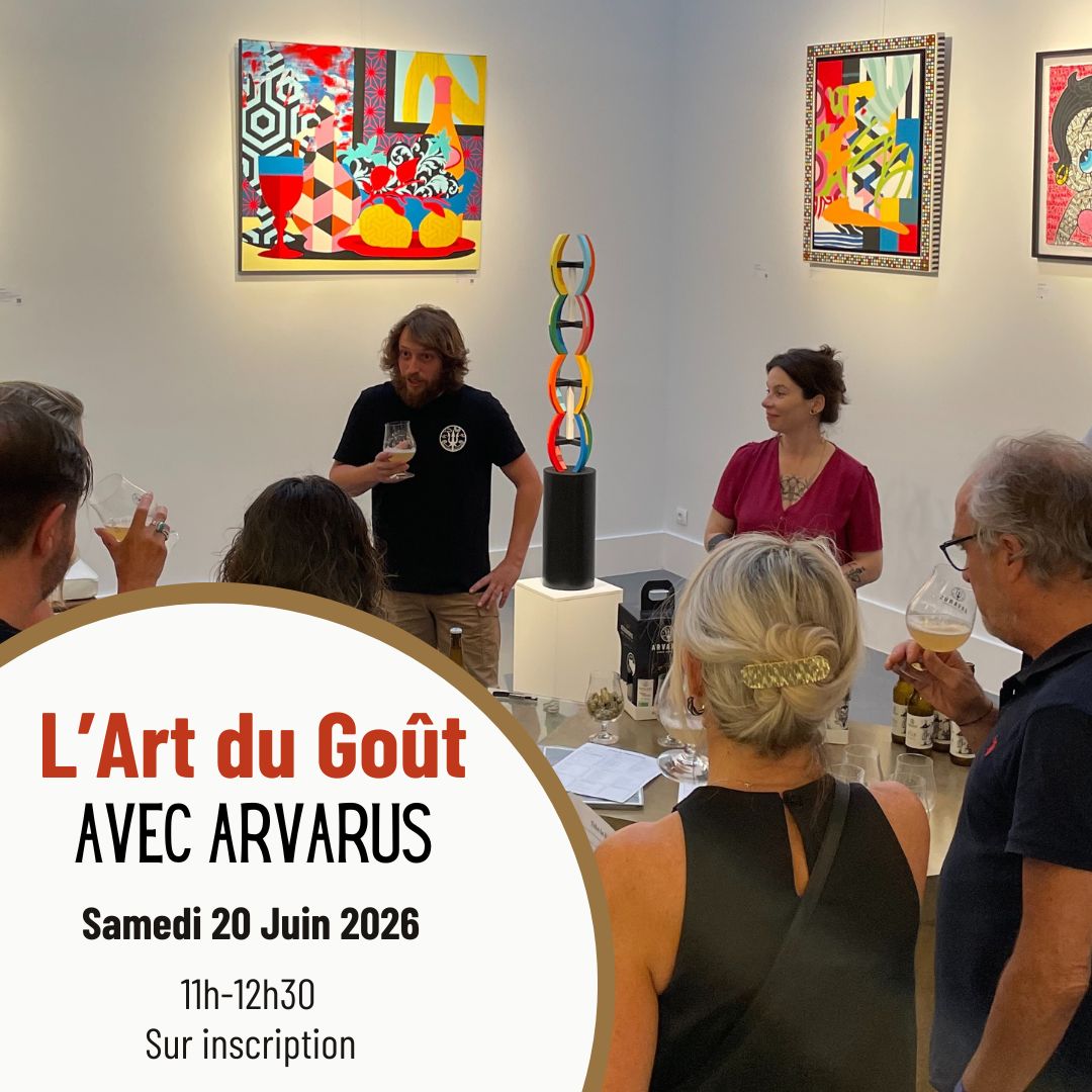 L'art du goût, dégustation de bière avec visite guidée de l'exposition Arrêt sur Images