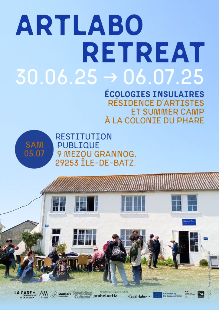 Affiche de la résidence Artlabo Retreat 2025