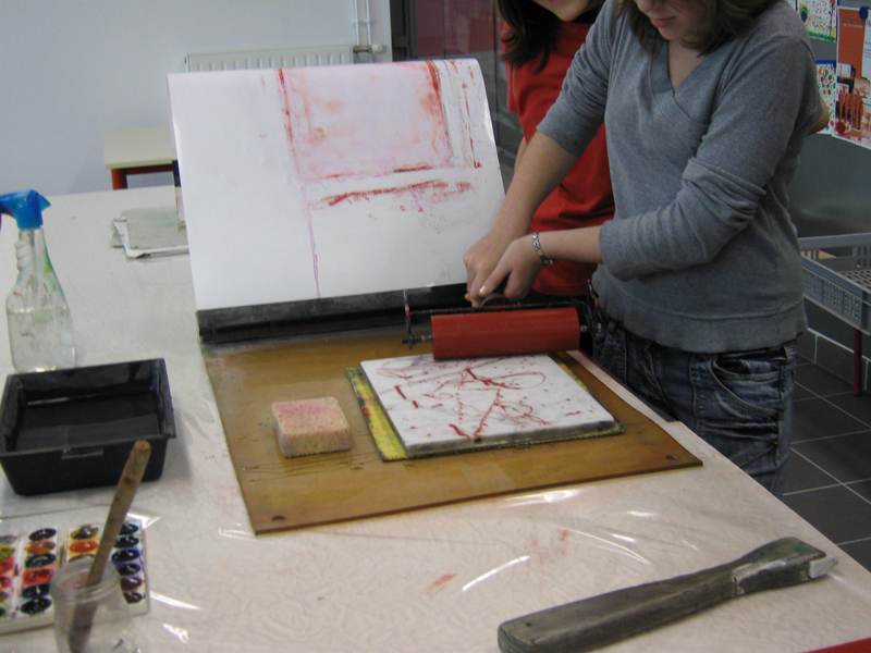 Atelier lithographie