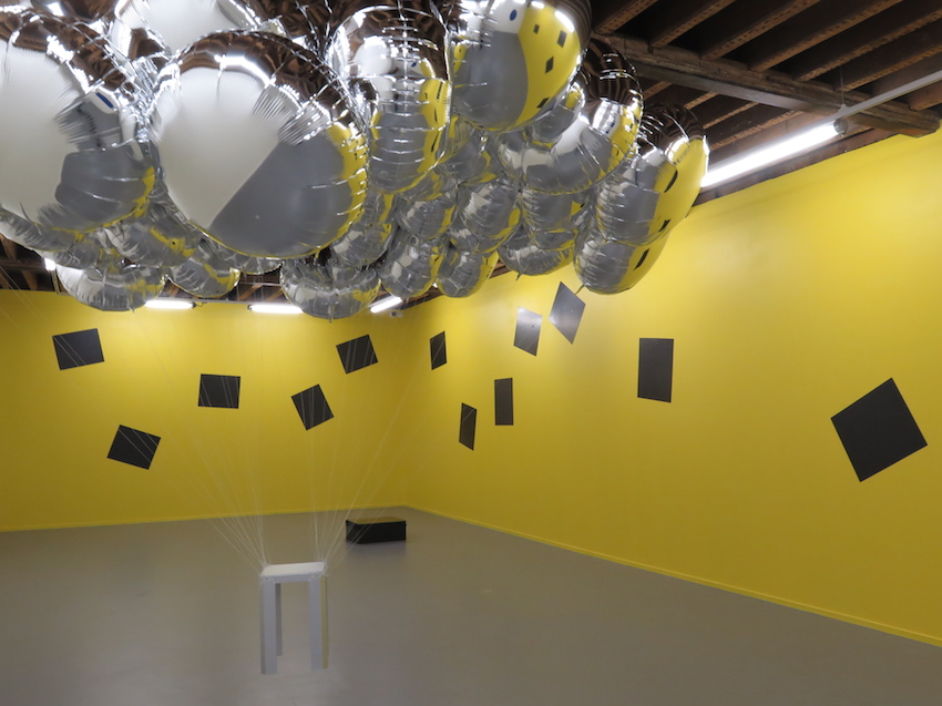 EBA- Saint-Brieuc - Vue de l'exposition V. Joumard - galerie Raymond Hains 2016 - 2