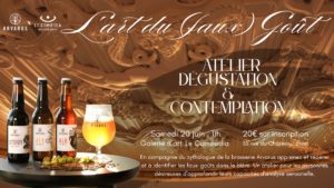 L'art du goût, dégustation de bière avec visite guidée de l'exposition Arrêt sur Images