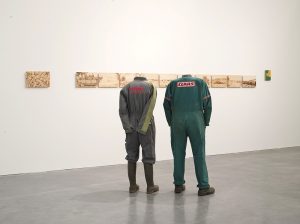 Vue de l'exposition Pascal Rivet RASE CAMPAGNE, présentée au Frac Bretagne, Rennes, du 15 décembre 2017 au 18 février 2018 - Crédit photo : JR Lorand