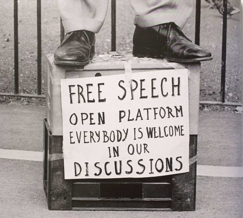 Philip Wolmuth, Speakers Corner