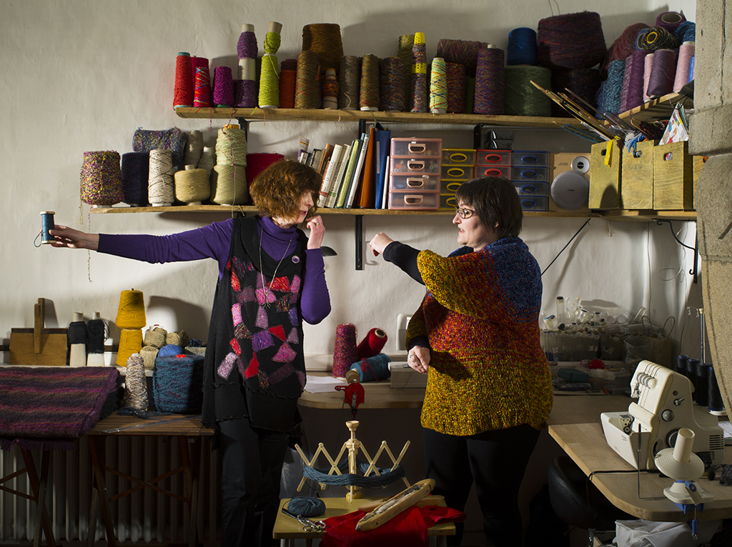 Cédric Martigny, Visite d'atelier, Iffendic, 2016.