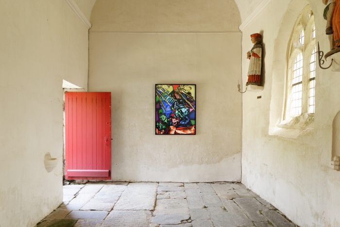 Florence Chevallier, "Les Plaisirs / Pleasures", 2017, Chapelle Saint-Drédeno, Saint-Gérand, L'art dans les chapelles 2017
