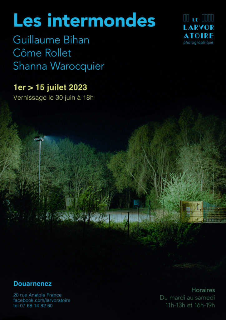 Affiche Les intermondes, exposition photographique